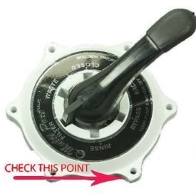 Praher Multi Port Valve Top Half 40mm