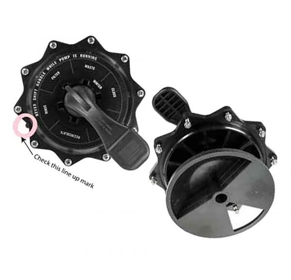 Davey Tagelus 50MM Pool Filter Valve Top